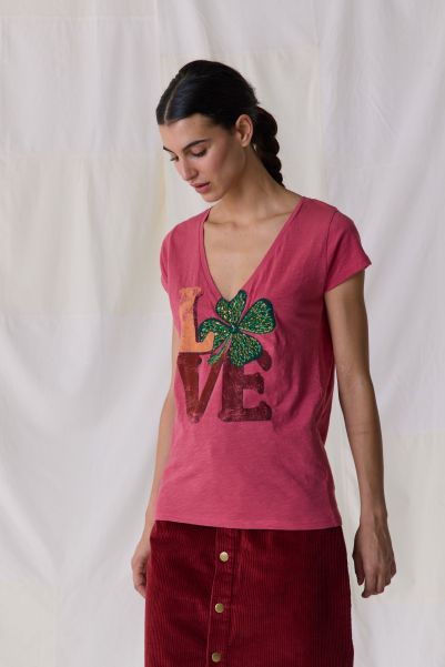 Berry Femme Tshirt Tonton Luck T-Shirts & Tops Savoir Leon & Harper