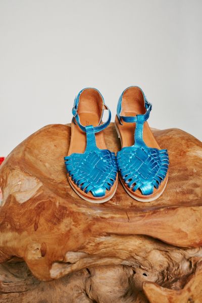 Leon & Harper Chaussures Zapopan Blue Femme Développement Chaussures